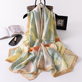 New Design Brand Silk Scarves Summer Women Shawls and Wraps Print Hijabs Scarfs