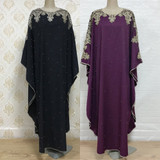 Abaya Dubai Kaftan Muslim Fashion Hijab Dress african dresses embroidery Abayas