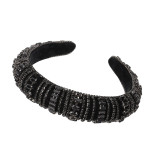 Baroque Full Crystal Hair Bands For Women Luxury Padded Diamond Headband Baroque Full Crystal Hair Bands For Women Luxury Padded Diamond Headband