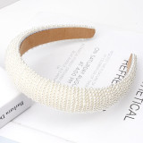 Baroque Full Crystal Hair Bands For Women Luxury Padded Diamond Headband Baroque Full Crystal Hair Bands For Women Luxury Padded Diamond Headband