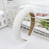 Baroque Full Crystal Hair Bands For Women Luxury Padded Diamond Headband Baroque Full Crystal Hair Bands For Women Luxury Padded Diamond Headband