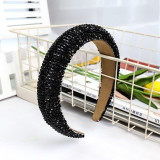 Baroque Full Crystal Hair Bands For Women Luxury Padded Diamond Headband Baroque Full Crystal Hair Bands For Women Luxury Padded Diamond Headband