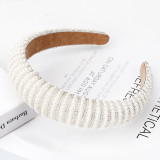 Baroque Full Crystal Hair Bands For Women Luxury Padded Diamond Headband Baroque Full Crystal Hair Bands For Women Luxury Padded Diamond Headband