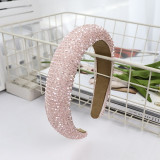 Baroque Full Crystal Hair Bands For Women Luxury Padded Diamond Headband Baroque Full Crystal Hair Bands For Women Luxury Padded Diamond Headband
