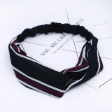 Women Summer Autumn Suede Headband Vintage Cross Knot Elastic Hair Bands Women Summer Autumn Suede Headband Vintage Cross Knot Elastic Hair Bands