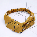 Women Summer Autumn Suede Headband Vintage Cross Knot Elastic Hair Bands Women Summer Autumn Suede Headband Vintage Cross Knot Elastic Hair Bands