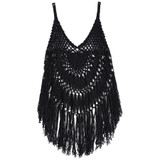 See through Sheer Sexy women Swimwear dress Crochet cover-ups