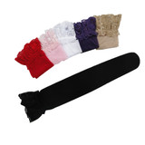 Women Sheer Sexy Stockings Lace Top Thigh High Stockings Over The Knee Socks
