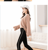 Leggings Women Winter Sexy Side Stripes Sporting Fitness Leggings