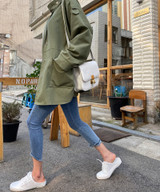 High Waist Stretch Skinny Women Jeans Pants Split Cuff Female Pencil Jeans