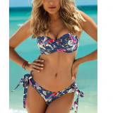 Swimsuit Bikini Swimwear Sexy Bohemian  Women Swimming