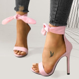 New Women Pumps Ankle Strap Shoes For Sexy Peep Toe High Heel