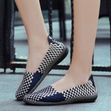 New Women Flats Casual Shoes Summer Sneakers Breath Laides Loafers