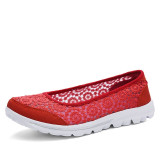 Women Sneakers Platform Casual Shoes Woman Flats Slip on Lace Loafers