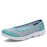 Women Sneakers Platform Casual Shoes Woman Flats Slip on Lace Loafers