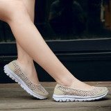 Women Sneakers Platform Casual Shoes Woman Flats Slip on Lace Loafers