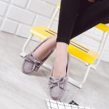 Shoes Women 100% Genuine Leather Women Flat Shoes Casual Loafers