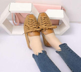 Women Flats Casual Shoes Woman Slip on Faux Suede Loafers Female Oxfords