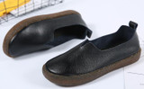 Women Flats Genuine Leather Shoes Woman Casual Loafers