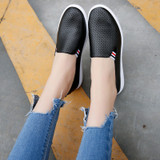 New Summer Casual Flat Women Shoes Slip on Flats Handmade Shoes