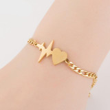 Gold Stainless Steel Animal Bracelets for Women Everyday Jewellery