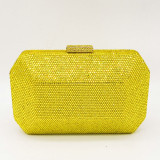 Sparkling Green Emerald Crystal Women Evening Bag