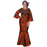 2019 new african women bazin dress Dashiki african print dresses