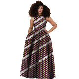 Summer Lace Print Dresses Women Custom Clothing Bazin Riche Dashiki African Wax Dresses Summer Lace Print Dresses Women Custom Clothing Bazin Riche Dashiki African Wax Dresses