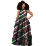 Summer Lace Print Dresses Women Custom Clothing Bazin Riche Dashiki African Wax Dresses Summer Lace Print Dresses Women Custom Clothing Bazin Riche Dashiki African Wax Dresses