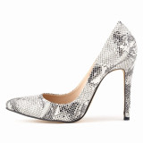 Pointed Toe High Heels Women's Pumps Faux snake Pointed Toe High Heels Women's Pumps Faux snake