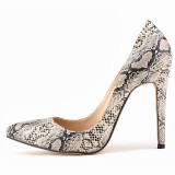 Pointed Toe High Heels Women's Pumps Faux snake Pointed Toe High Heels Women's Pumps Faux snake
