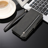 Leather Zipper A51 A71 A70 A50 A41 Case For Samaung Galaxy S20 FE S10 S9 S8 Plus S7 Note 8 9 10 20 Ultra A40 A30 A20 A10 Cover
