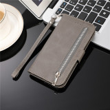 Leather Zipper A51 A71 A70 A50 A41 Case For Samaung Galaxy S20 FE S10 S9 S8 Plus S7 Note 8 9 10 20 Ultra A40 A30 A20 A10 Cover