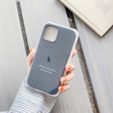 With LOGO Official Silicone Case For iphone 7 8 6S 6 Plus 11 12 Pro X XS MAX XR SE phone Case on Apple iphone 12mini 12pro Cover