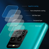 2in1 Full Cover 9D Tempered Glass For Xiaomi Redmi 7 8 7A 8A Redmi Note 7 8 9 pro 9S 8T Camare Protective Screen Protector Film