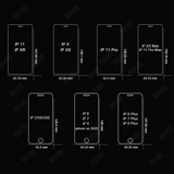9itech 3PCS Full Cover Glass on the For iPhone 11 Pro X XR XS Max Tempered Screen Protector For iPhone 7 8 6 6s Plus 5 5s SE 11 Glass