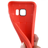 SAMSUNG GALAXY S7 EDGE DOTTED TPU BACK CASE - RED