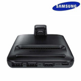 Original Samsung DeX Pad EE-M5100TBEGUS USB-C Fast Charge Desktop Dock, Black for Samsung Galaxy S8