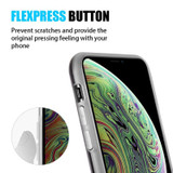 The Marble Series Imd Soft Tpu Case - Black / Gold for iPhone XS Max