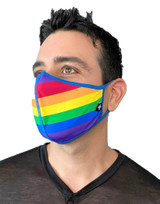 Andrew Christian Pride Stripe Glam Face Mask