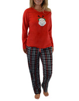 Pillow Talk by Rene Rofe Fun Microfleece PJ Set 555149