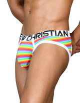 Andrew Christian Pride Stripe Locker Room Jock 91489