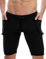Go Softwear LA Wash Yoga Short Black 4754