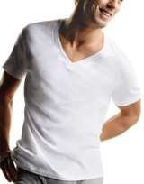 Hanes Men Tagless V-Neck Big 5-Pack Undershirt 777P5