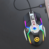9itech wireless Gaming Mouse Rechargeable Gaming Mouse Silent Ergonomic 7 Keys RGB Backlit 1600 DPI mouse for Laptop Computer Pro Gamer