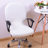 Elastic Office Computer Chair Cover Side Arm Chair Cover Chaise Stretch Rotating Lift Chair Cover Without Chair Arm LBShipping
