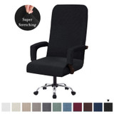 Elastic Office Lift Computer Chair Cover Modern Anti-dirty Boss Rotating Chair Seat Case Removable Thickened With Armrest Covers
