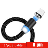 9itech 2m Magnetic Cable Micro USB Type C Cable For iPhone 11 7 Samsung s9 Fast Charging Magnetic Charger USB Cables Mobile Phone Cord