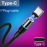 9itech Magnetic Micro USB Cable For iPhone Samsung Android Mobile Phone Fast Charging USB Type C Cable Magnet Charger Wire Cord