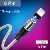 9itech Magnetic Micro USB Cable For iPhone Samsung Android Mobile Phone Fast Charging USB Type C Cable Magnet Charger Wire Cord